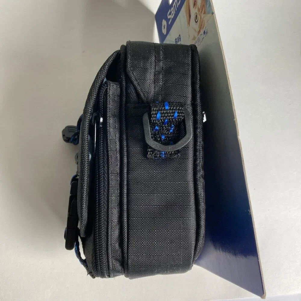Samsonite 803BK Photo Bag 5-Pocket Small Camera Case w/ Shoulder Strap NEW!
